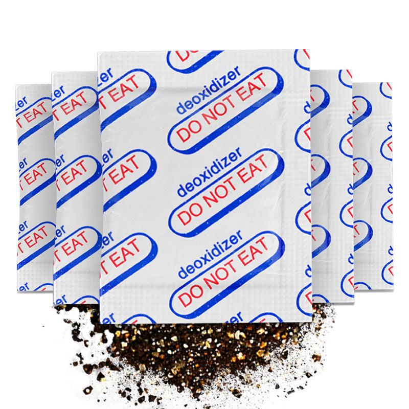 Absorb King Oxygen Absorber 100cc 200cc 500cc Oxygen Absorber Do Not Eat Food Grade Desiccant - Absorb King